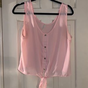 Pink tie tank!